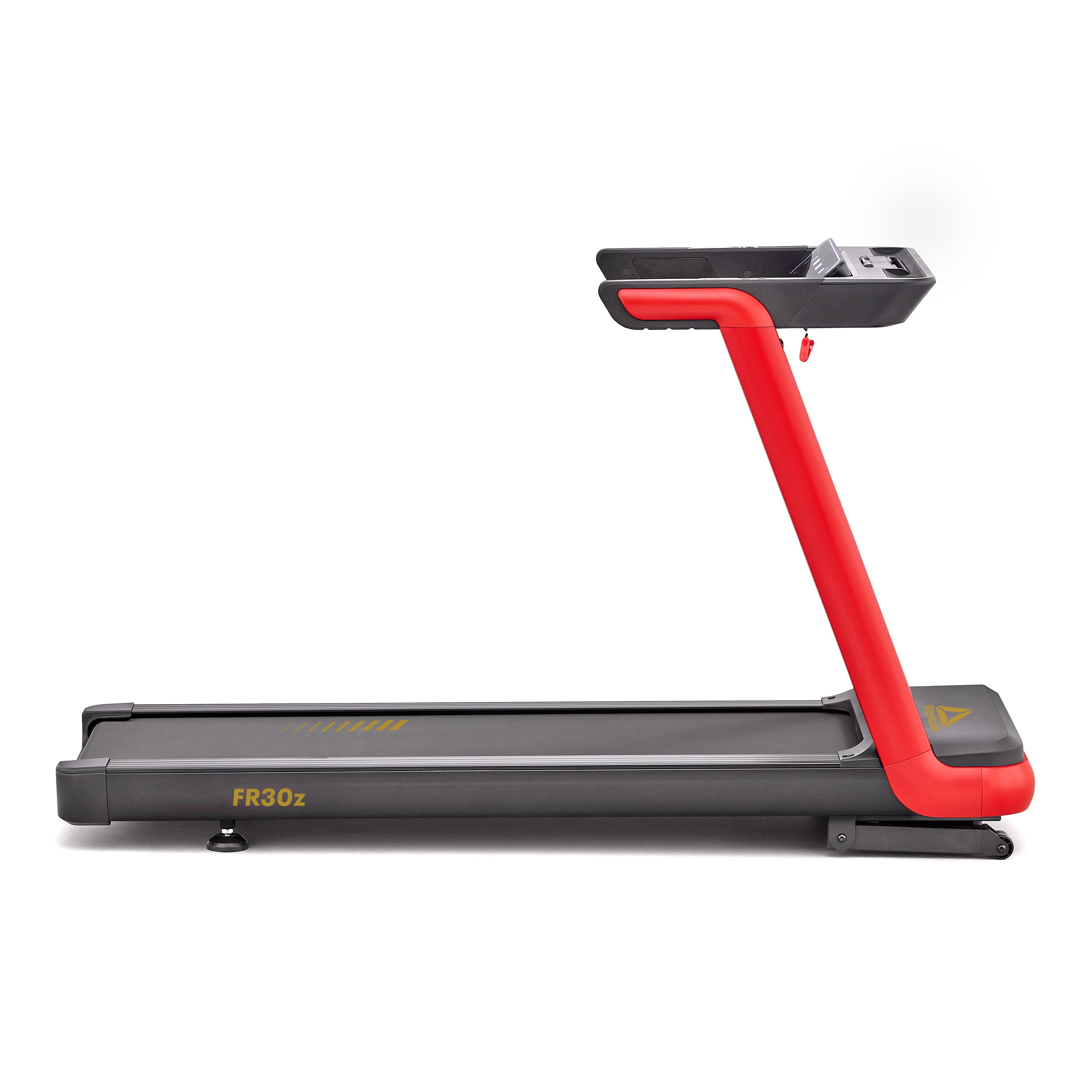 Reebok FR30z Floatride Treadmill - Red with Incline, Bluetooth, Walking or Running, 4 HP, 12.4 MPH, 330 lb. Capacity