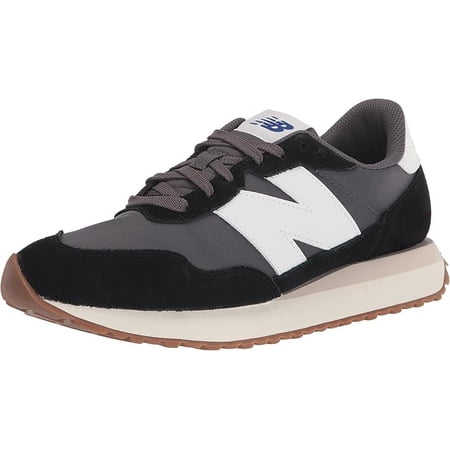 New Balance Men's 237 V1 Sneaker, Black/Magnet/Gum