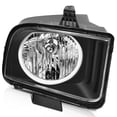 thumbnail image 3 of cciyu Headlight Assembly For Ford For Mustang 2005-2009 Black Housing Clear Len Driver & Passenger Side Headlamps, 3 of 5