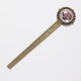 thumbnail image 2 of Valentine's Day Book Lovers' Delight: Antique Bronze Lace Bookmark - an Essential Reading Accessory, 2 of 5