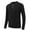 Black, variant on Xzbqbs Men's Henley Long Sleeve Button Down Shirts Casual Lightweight Pullover Shirt Slim Fit Soft Stretch Basic Tees Fall Tops