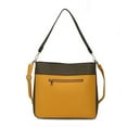 thumbnail image 5 of Evie two-tone Vegan Leather Womens Shoulder bag by Mia K., 5 of 23