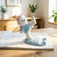 thumbnail image 6 of Virelaxpo Resin Phone Stand with Bear for Desk Home Office Video Calls and Entertainment Hands-Free Holder Decorative Ornament, 6 of 8