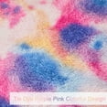 thumbnail image 4 of PERFEMET Plush Room Rug Pink Purple 3x5 Shag Area Rug Tie Dye Shag Bedroom Area Rug for Kids Girls Adult Fluffy Carpet for Nursery Dorm(3'x5', Pink Purple), 4 of 8
