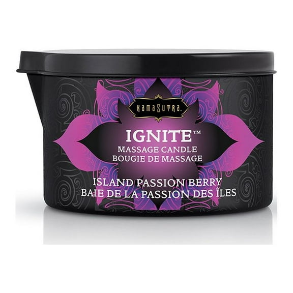 Kama Sutra Ignite Massage Candle - Island Passion Berry