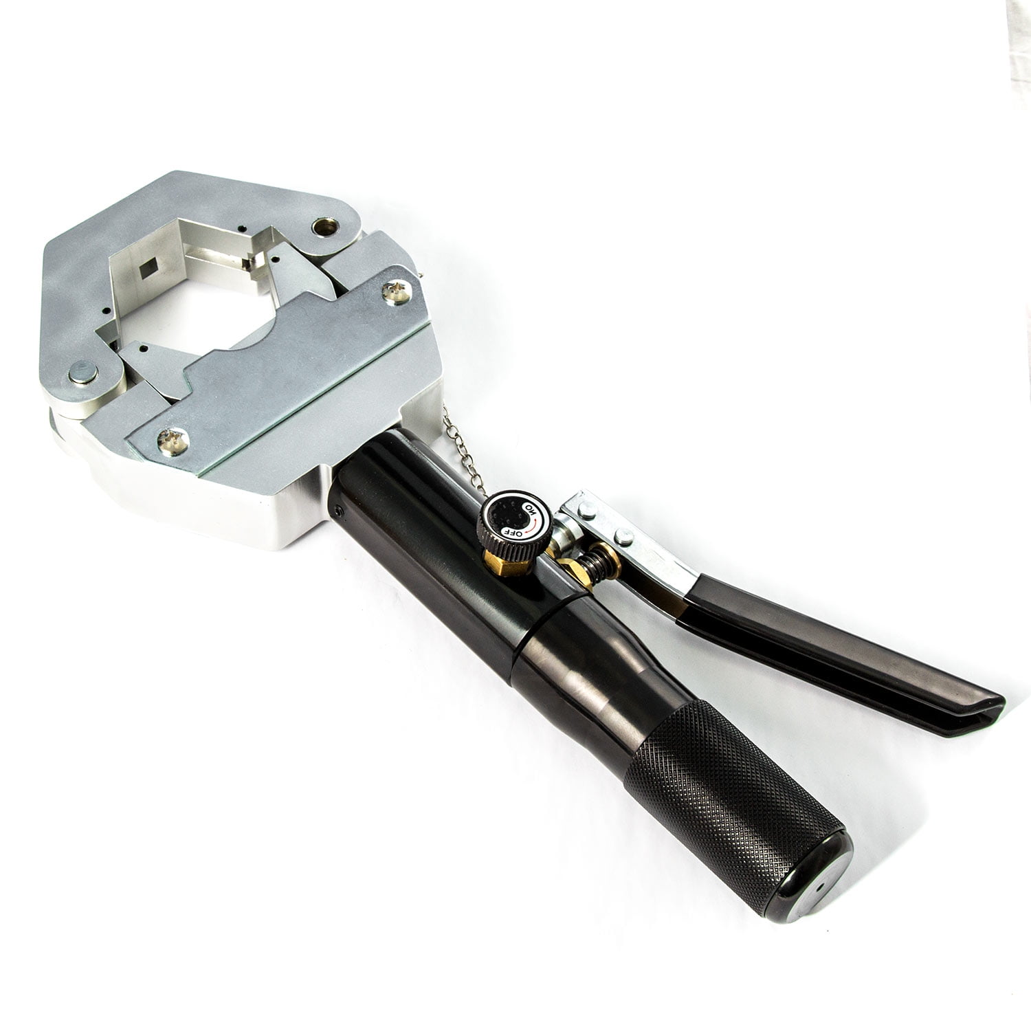Hydraulic Hose Crimper Manual A/C Hose Crimping Tool Kit Die Sizes #6