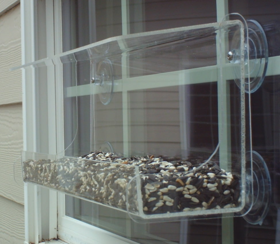 Window Birdfeeder JCs Wildlife XX Lg Classic 15.5" holds 5.5 cups Free Shipping by JCs Wildlife