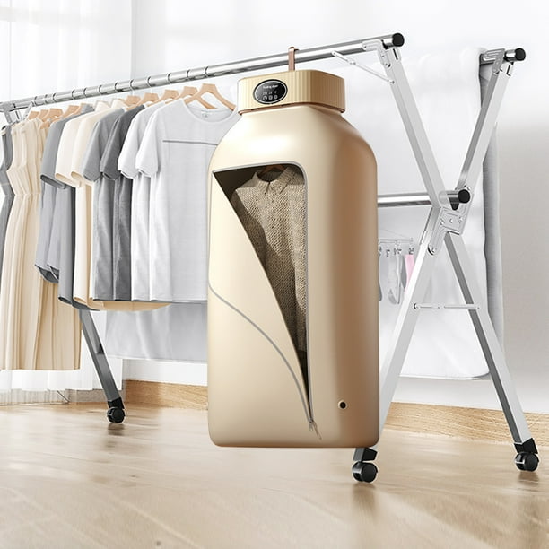 Secador de ropa eléctrico de 600W, estante de secado inteligente multifuncional para ropa de viaje