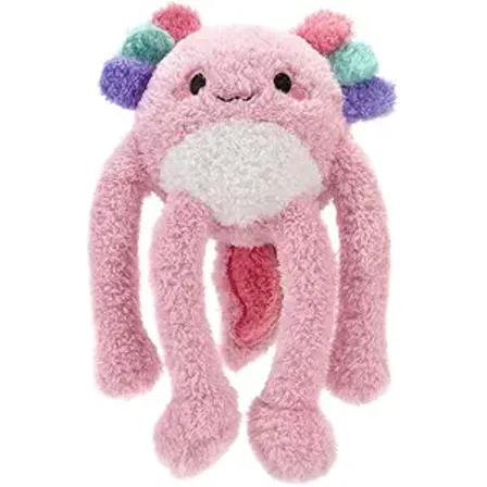 New Noodlez 8.5" Pink Axolotl Plush Toy - Soft, Cute Amphibian for Kids & Gifts