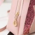thumbnail image 6 of ZTTD Fashion Lady Shoulders Small Backpack Letter Purse Mobile Phone Messenger Bag, 6 of 9