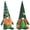 A, variant on Handcrafted St. Patrick's Day Gnome Figurine 10 Inch, Cute Green Plaid and Solid Hat Dolls for Irish Holiday Gift, Table Centerpieces Shelves or Garden Display, Irish Festival Party Decor
