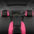thumbnail image 2 of Seat Covers for Cars Full Set, Two-Tone Front Seat Covers with Matching Back Seat Cover, Stylish Car Seat Protectors, 2 of 12