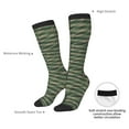 thumbnail image 4 of Honeii Jungle Green Camo USA Flag Print Long Socks,Novelty Design Socks Gift for Men and Women,Crew Socks,Calf Socks, 4 of 6