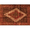 thumbnail image 1 of Ahgly Company Indoor Rectangle Persian Orange Traditional Area Rugs, 2' x 4', 1 of 1