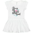 thumbnail image 3 of Inktastic Always Stay Humble and Kind Girls Baby Dress, 3 of 5