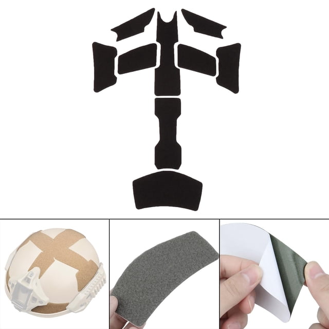 de casco de 9 unids/set parches adhesivos shamjiam Pegatinas Cascos