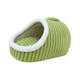 thumbnail image 5 of Cama tipo cueva para gatos, tienda de campaña para perros, base suave antideslizante, nido portátil para mascotas con funda extraíble Verde, 5 of 9