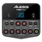 Alesis Turbo Mesh Kit Seven-Piece Electronic Drum Kit w/Mesh Heads with Headphones Package