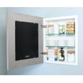 thumbnail image 2 of 14x18 Gray Mirrored Medicine Cabinet by Fox Hollow Furnishings, 2 of 2