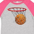 thumbnail image 4 of Inktastic Basketball Swish Boys or Girls Toddler T-Shirt, 4 of 5