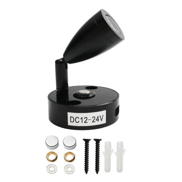 Lampara de lectura Cola 12V aluminio mecanizado blanco cálido