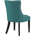 thumbnail image 4 of Modway Regent Chaise de Salle à Manger, Bleu Sarcelle (Ensemble de 1), 4 of 5