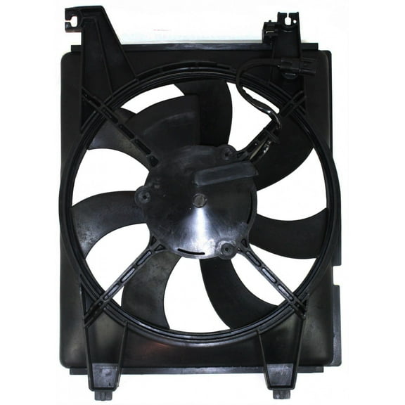 For Hyundai Tiburon Cooling Fan Assembly A/C Condenser 2003 04 05 06 2007 For HY3113105 | 97730-2D000