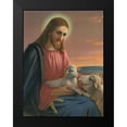 thumbnail image 2 of Anonymous 15x18 Black Modern Framed Museum Art Print Titled - DER GUTE HIRTE, 2 of 5