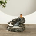 thumbnail image 3 of Backflow Censer,Unique Resin Backflow Censer Office Decoration Incense Burner Top-Notch Performance, 3 of 8