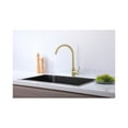 thumbnail image 4 of Elegant Kitchen & Bath FAK-307BGD Finn Single Handle Kitchen Faucet, Brushed Gold, 4 of 6