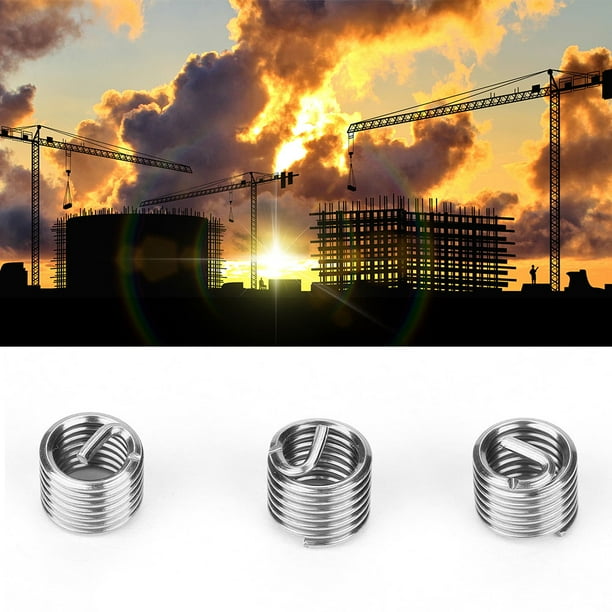 Thread Repair Kit, 100pcs Bolt Thread Repair M5 Stainless Steel SS304