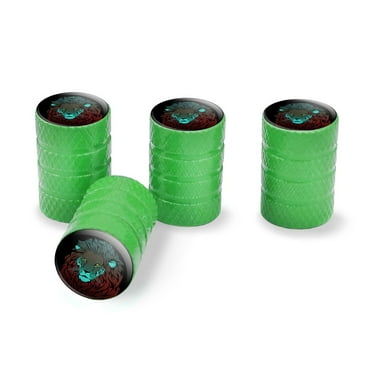 Lion in the Dark Tire Rim Wheel Aluminum Valve Stem Caps