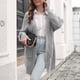 thumbnail image 4 of Cárdigan para mujer Cárdigans de otoño Bolsillo de moda Manga larga Color sólido Tops sueltos Blusa Suéter Odeerbi  ODB-5, 4 of 6
