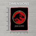 thumbnail image 3 of Jurassic Park Literie Style Rétro Super Douce Micro Raschel Jeté, 46 Po X 60, 3 of 6