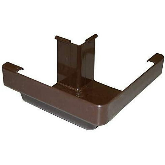 Amerimax Home Products Brown Vinyl K-Style Outside Mitre