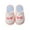AB18 Pink, variant on Tisuna Christmas Slippers For Kids Santa Tree Print Anti Easy On Shoes Casual Cute Autumn Winter Kids Christmas Plush Slippers Coffee Size 6-7 Years