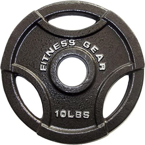 Fitness Gear 10 Lbs Olympic Grip Weight Plate Single - Walmartcom