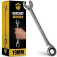 thumbnail image 1 of TOOLgUARDS 19mm Wrench SLIM DESIgN Ratchet Wrench, 1 of 4