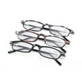thumbnail image 3 of 3 Pack Womens Fashion Reading Glasses Ultralight Portable Rectangle Readers Presbyopic Glasses, 3 of 3
