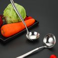 thumbnail image 4 of Kitchen Strainer Spoon 304Stainless Steel Skimmer Soup Spoon Strainer Ladle Strainer Spoon for Draining and Frying, 4 of 8