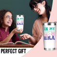 thumbnail image 3 of Boy Mom Iced Coffee Cup,20 Oz In My Soccer Mom Era White Stainless Steel Insulated Tumblers- Boy Mom Gifts - Boy Mom Mothers Day Gift- Birthday, Back to School Gifts-Gifts for New Mom White-In My, 3 of 5
