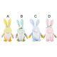 thumbnail image 1 of 4 piezas de muñeco de conejo de Pascua decorativo de peluche, artículos básicos para el hogar para niños, 1 of 8