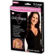 As Seen On TV Chic Shaper Perfect Posture - Nude - Large (Bust Size 40-42) Beige Large