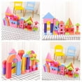 thumbnail image 4 of XUFLVPSEF Foam Blocks for Toddlers 50 Pieces Soft Stacking Building Blocks Toy Set Early Learning Construction Toys & Gifts for Kids Boys & Girls 1-3 Years Old Sales Today Clearance As Shown, 4 of 9