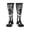 3 Black, variant on Women's Knee High Socks Freemason Masonic Masons Flag Outdoor Casual Tube Socks