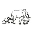 thumbnail image 5 of Art Elephant Family Desktop Decoration, 5 of 10