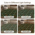 thumbnail image 7 of ODIKA 6'x9' Ultra-Soft Area Rug, Print Vintage Cabin Wildlife Forest Grain Border Motifs Woodland Flowing Dynamic None Washable, Bare feet friendly, Silk-Touch for Guest Room, Bedroom, 7 of 7