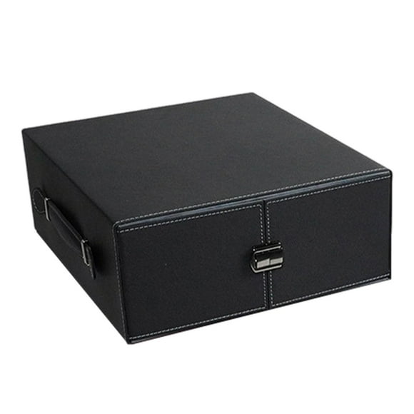 Siruishop Trading Card Deck Case Display Organizer Holds 1800+ Cards for Sleeved Cards Gray