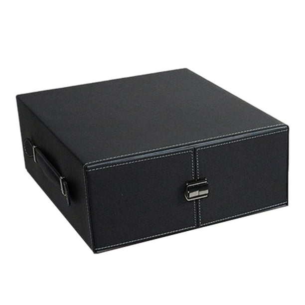 Estuche para baraja de cartas coleccionables, práctico y resistente, con protección para barajas de cartas. Gris