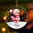 thumbnail image 5 of Personalized Flamingo Wearing Santa Hat Acrylic Ornament Christmas 2025 Flamingo Ornament with Name and Year, Gifts for Flamingo Lovers, Flamingo Acrylic Ornament for Coworker Friends oYuZmG, 5 of 6